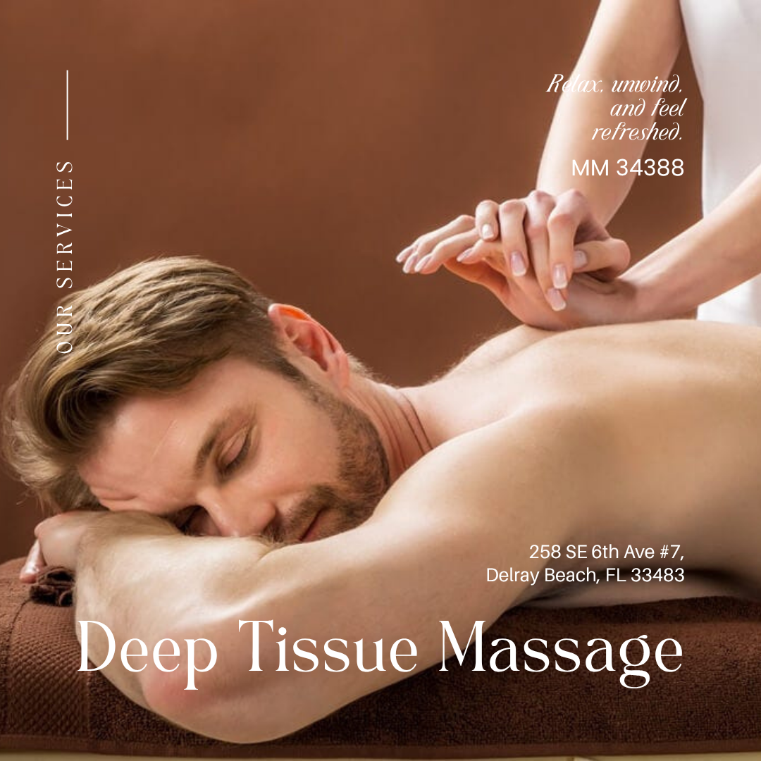 Asian Spa Massage - Deep Tissue Massage service poster