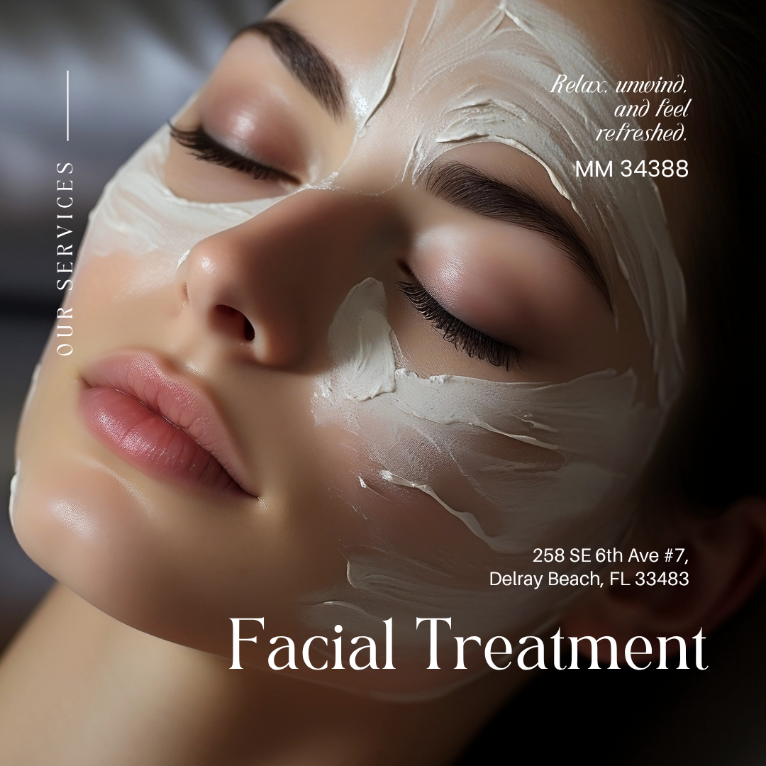 Asian Spa Massage - Facial Treatment service poster